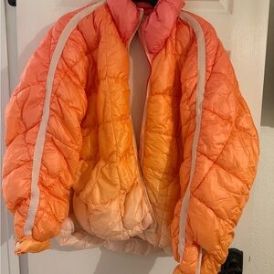 FP MOVEMENT free people scrunchy glossy packable pippa puffed jacket